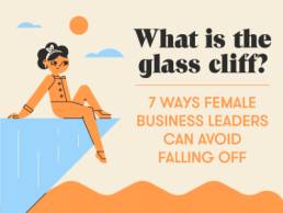 what is the glass cliff featured