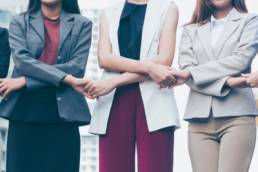 role models. female leaders, group of women