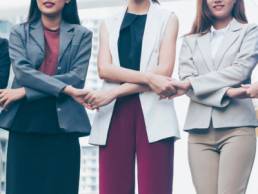 role models. female leaders, group of women