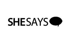 She Says logo