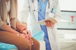 doctor and patient, HPV, cervical cancer, cervical screening