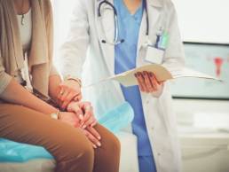 doctor and patient, HPV, cervical cancer, cervical screening