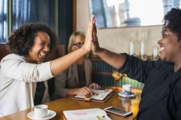 Teamwork, women in business, team, positivity