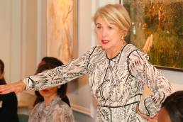 Ann Francke speaking at the WIBF dinner