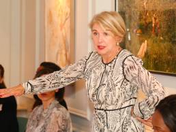 Ann Francke speaking at the WIBF dinner