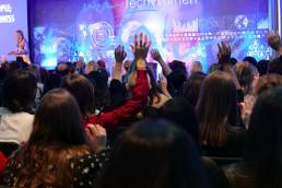 Delegates at the WeAreTechWomen conference