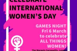 Freedom4Girls Games night event featured