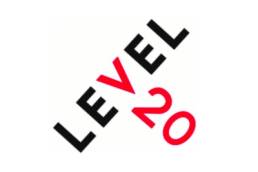 Level 20 logo featured