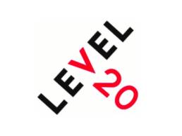 Level 20 logo featured