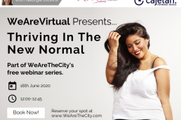 WeAreVirtual - Thriving in the new normal webinar with Georgie Dickins