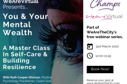 WeAreVirtual - You & Your Mental Wealth webinar with Ruth Cooper-Dickson