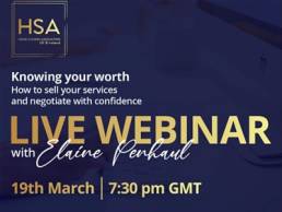 Webinar with Elaine Penhaul featured