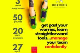 Karen Heights' 3 week confidence programme