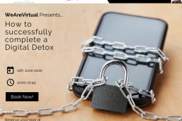 WeAreVirtual - How to successfully complete a Digital Detox webinar with Beatrix Schmidt