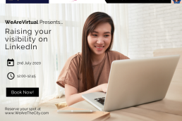 WeAreVirtual - Raising your visibility on LinkedIn webinar with Jennifer Corcoran