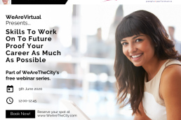 WeAreVirtual - Skills to Work on to Future Proof your Career as much as possible webinar with Joanna Gaudoin