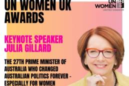 UN Women UK Awards, Julia Gillard featured