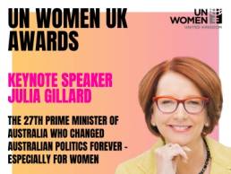 UN Women UK Awards, Julia Gillard featured