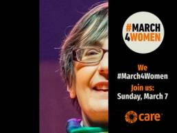 #March4Women, CARE International event featured