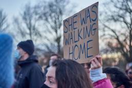 Thousands of people attended the vigil for Sarah Everard in Clapham Common.