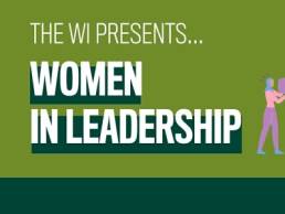 Women in leadership, the women's institute event featured