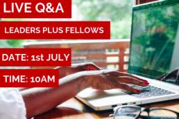 LIVE Q&A - The Leaders Plus Fellowship