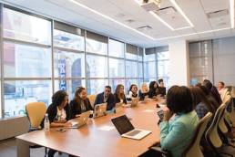 diverse range of people on a board, women on boards