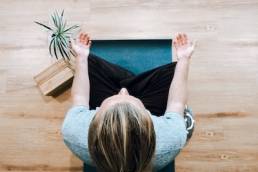 mindfulness, woman practising meditation, mindful, wellbeing