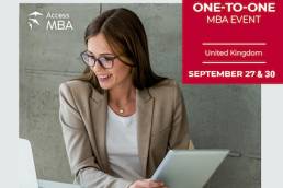 Access MBA One-To-One Event