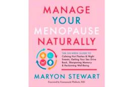 Manage your menopause naturally, Maryon Stewart book cover featured