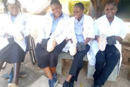 Legs4Africa Female Graduates