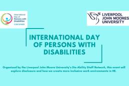 International Day of Persons with Disabilities 2021 | Liverpool John Moores University
