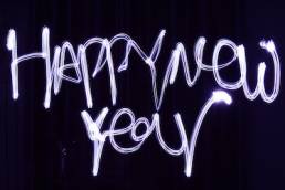 Happy New Year, lights