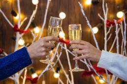 Office Christmas party featured