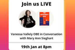 Vanessa Vallely OBE in Conversation with Mary Ann Sieghart[5]