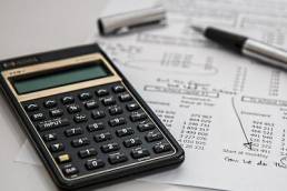 Calculator, accounting, financial data