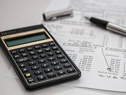 Calculator, accounting, financial data