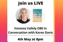 Vanessa Vallely OBE in Conversation with Karen Davis