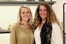 Kate Stephens and Vanessa Vallely OBE at Theory's Be Heard Fireside Chat event