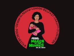 March of the mummies protest