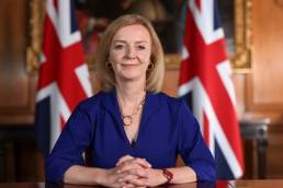 UK Foreign Secretary Elizabeth Liz Truss hold a meeting at the U.S. Department of State in Washington, D.C., on September 15, 2021.