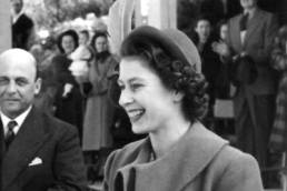 A young Queen Elizabeth II