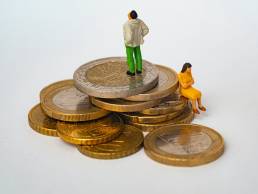 Pay rise concept, salary increase