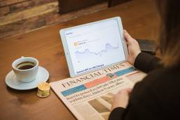 Woman investing, women in finance